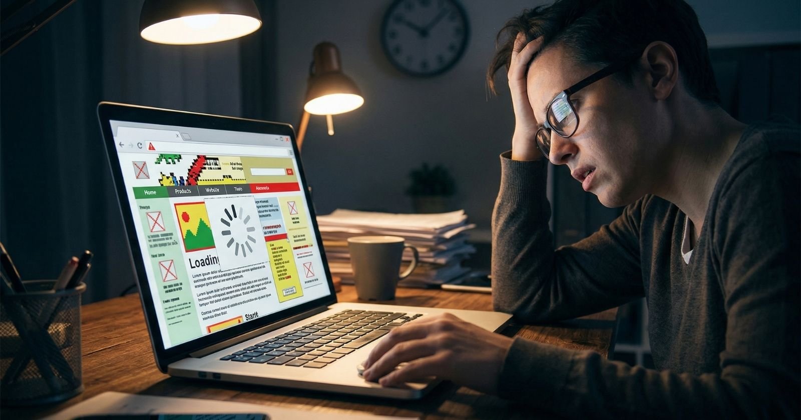 5 Señales de que tu Página Web Necesita un Rediseño Urgente (Y cómo te hace perder clientes) HO Web Studio