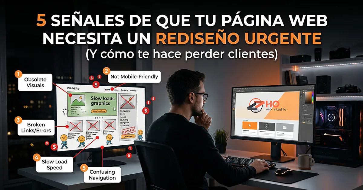 Rediseño web, Optimización de páginas web, Experiencia de usuario UX, Diseño web responsivo, Mejorar conversión web