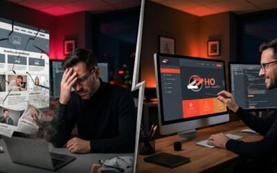 Por Qué las Plantillas Destruyen tu Marca: El Valor del Diseño Web Corporativo
